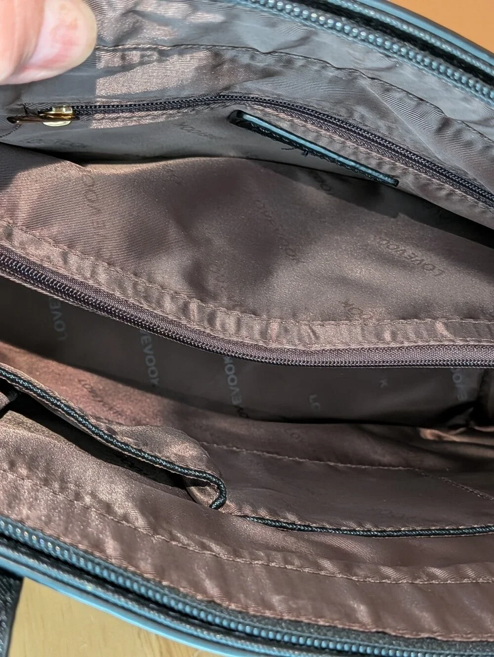 Lovevook Women's Laptop Pourse Black 🖤Sholder Top Handle Satchel NWOT